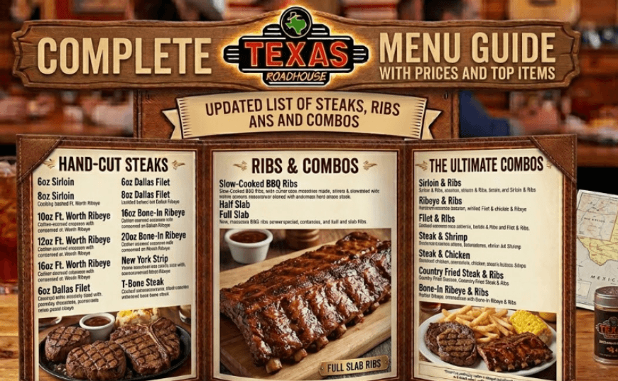 Texas Roadhouse Menu