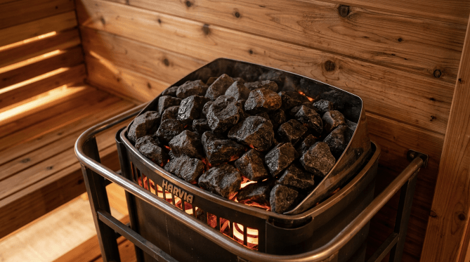 What to Put a Sauna Heater On: Pads, Decks, and Gravel for Beginners
